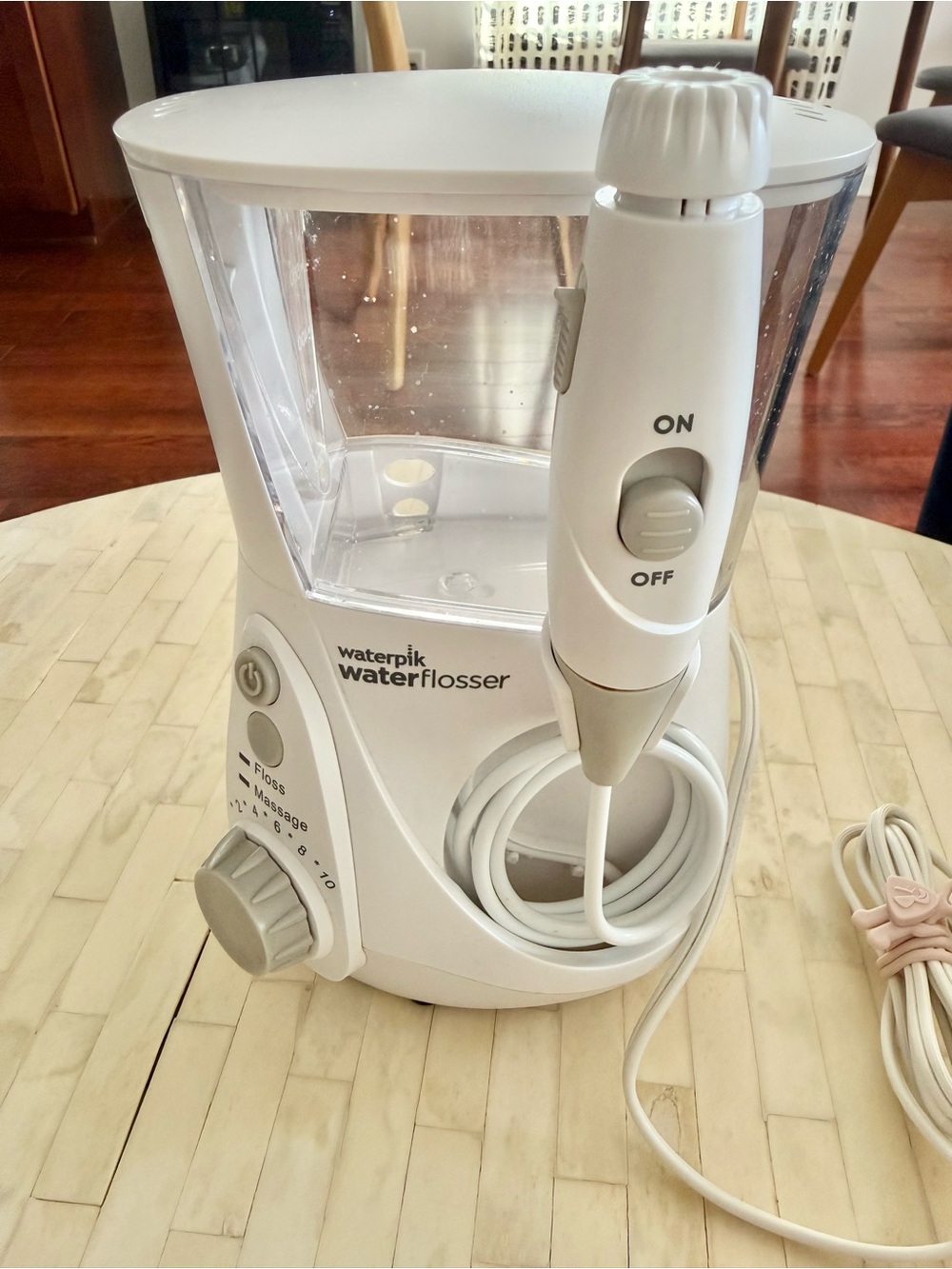 Waterpik Water Flosser - White Oral Irrigator WP-660C